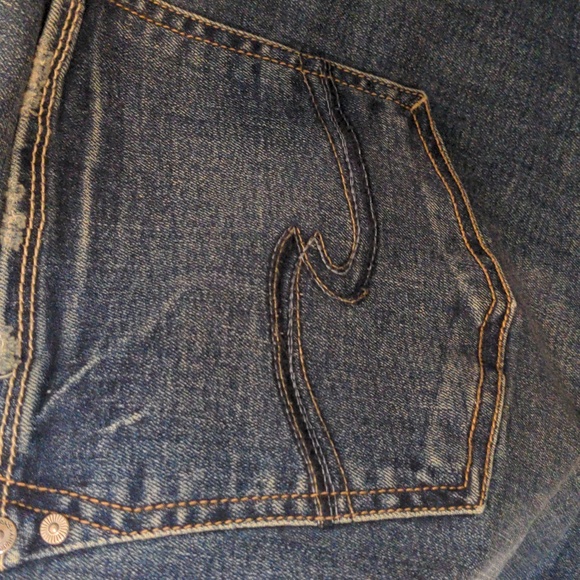 New Silver Jeans Co Elyse comfort fit mid rise Power stretch jeans eco friendly - Picture 5 of 8